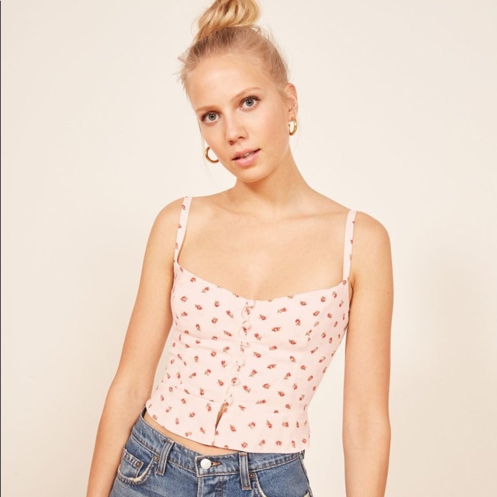 Adorable Cute Reformation❤️Adela Top (Brand New)